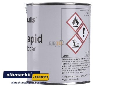 Ansicht rechts Kleinhuis 703K Stegleitungskleber 750ml 