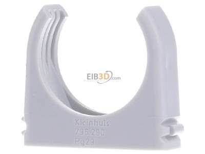 Front view Kleinhuis 796.290 Tube clamp 37...38mm 
