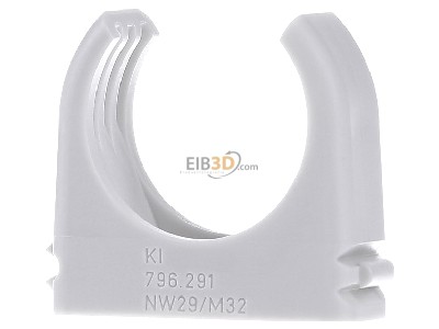 Ansicht hinten Kleinhuis 796.291 RO-Clip-Rohrschelle lgr M32 