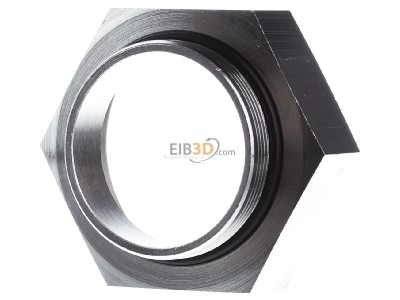Back view Kaiser 3600.50.48 Adapter ring PG48 / M50 brass 
