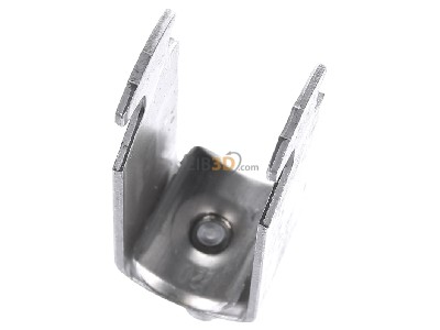 View up front Niedax B 22/2 AL Cable clamp for strut 18...22mm 
