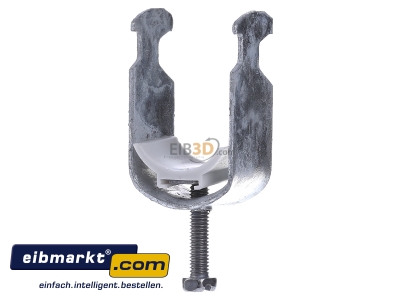 Back view Niedax BK 30 One-piece strut clamp 26...30mm
