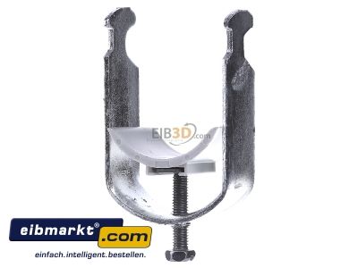 Back view Niedax BK 42 One-piece strut clamp 38...42mm
