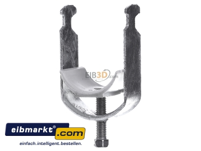 Front view Niedax BK 46 One-piece strut clamp 42...46mm - 
