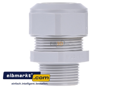Back view Kaiser 1571.25.2.100 Cable screw gland M25 - 
