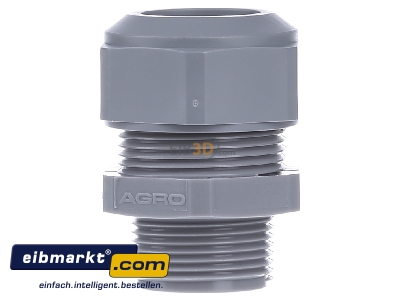 Front view Kaiser 1572.25.205 Cable screw gland M25
