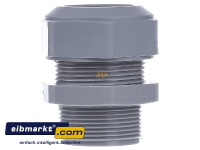 Back view Kaiser 1572.32.255 Cable screw gland M32
