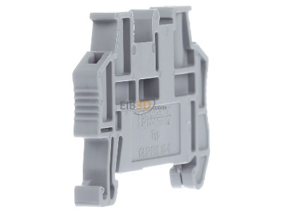 View on the left Phoenix CLIPFIX 35-5 End bracket for terminal block plastic 
