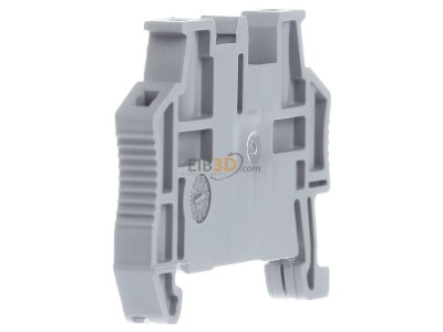 View on the right Phoenix CLIPFIX 35-5 End bracket for terminal block plastic 
