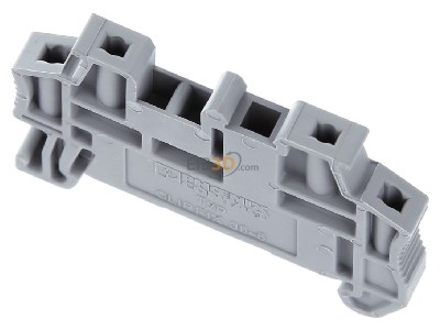 View up front Phoenix CLIPFIX 35-5 End bracket for terminal block plastic 
