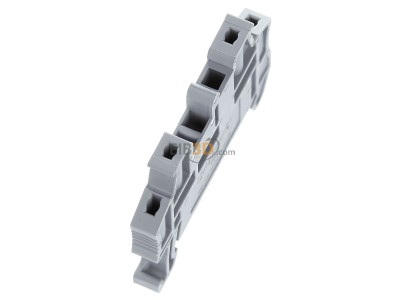 View top left Phoenix CLIPFIX 35-5 End bracket for terminal block plastic 
