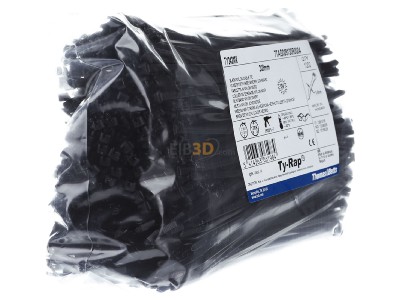 View on the left ABB TY242MX Cable tie 3,6x208mm black TY 242 MX
