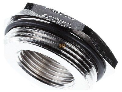 Top rear view Kaiser 3500.32.20 Adapter ring M20 / M32 brass 
