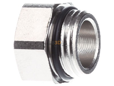 View on the right Kaiser 3500.09.12 Adapter ring M12 / PG9 brass 
