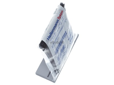 View top left Hellermann Tyton T18R-N66-BK Cable tie 2,5x100mm black 
