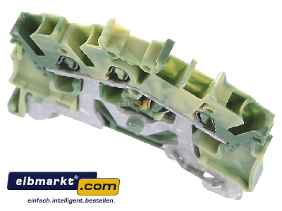 View up front WAGO Kontakttechnik 2002-6307 Ground terminal block 1-p 5,2mm
