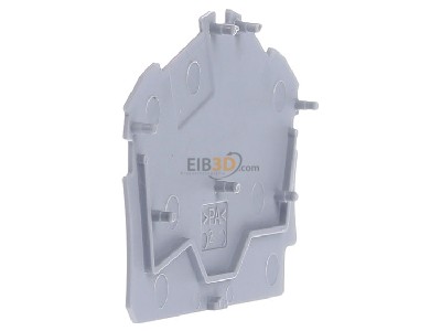 View on the right WAGO 2002-6391 End/partition plate for terminal block 
