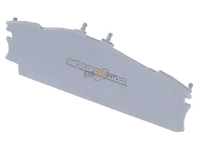 View up front WAGO 2002-6391 End/partition plate for terminal block 
