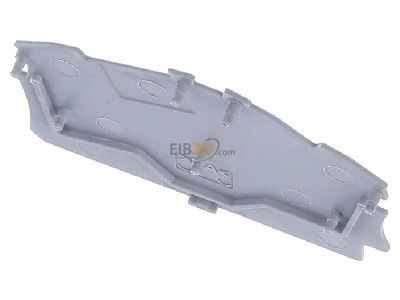 Top rear view WAGO 2002-6391 End/partition plate for terminal block 
