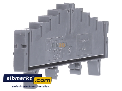 View on the right WAGO Kontakttechnik 727-220 Feed-through terminal block 7,62mm 12A - 
