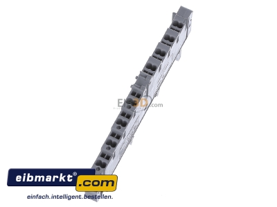 Ansicht oben rechts WAGO Kontakttechnik 727-220 Rangierklemme 4-Etagen,grau,35x7,5 