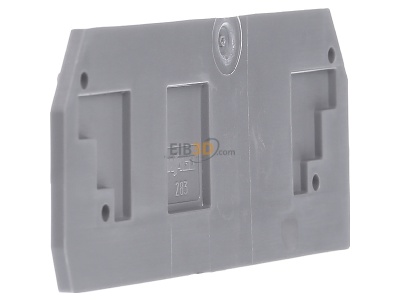 View on the left WAGO 283-325 End/partition plate for terminal block 
