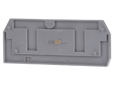 Back view WAGO 283-325 End/partition plate for terminal block 
