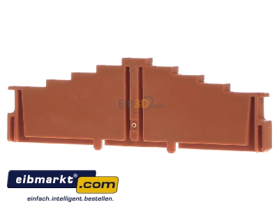 Back view WAGO Kontakttechnik 727-217 End/partition plate for terminal block
