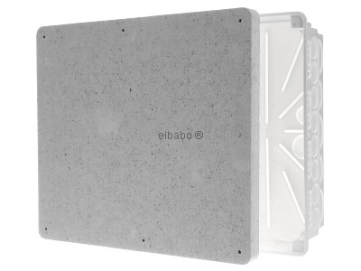 Front view Kaiser 1092-28 Flush mounted mounted box 240x280mm 
