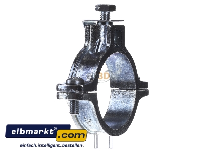 View on the left OBO Bettermann 950 Z 1 1/4 Earthing pipe clamp 40,5...43,5mm
