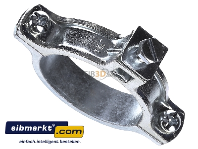 Top rear view OBO Bettermann 950 Z 1 1/2 Earthing pipe clamp 46,5...49,5mm - 
