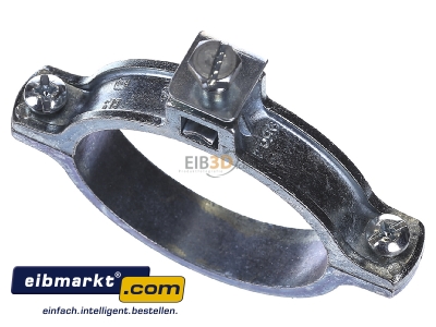 View up front OBO Bettermann 950 Z 2 Earthing pipe clamp 58,5...61,5mm
