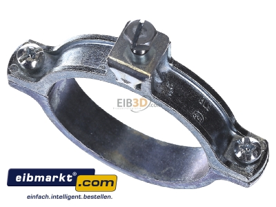 Top rear view OBO Bettermann 950 Z 2 Earthing pipe clamp 58,5...61,5mm
