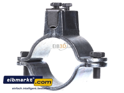 Front view OBO Bettermann 952 Z 1 1/2 Earthing pipe clamp 45,5...48,5mm
