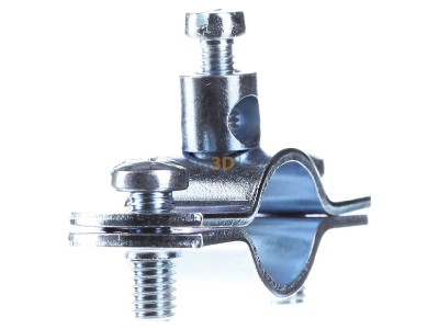 View on the right OBO 925 3/8 Earthing pipe clamp 15,2...17,2mm 
