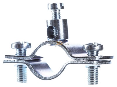Back view OBO 925 3/8 Earthing pipe clamp 15,2...17,2mm 
