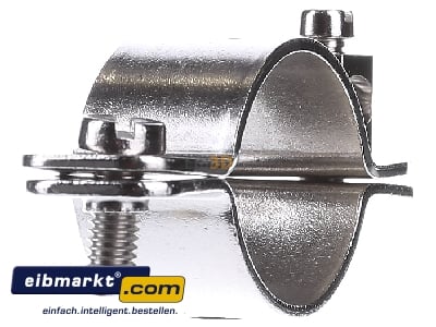 View on the right OBO Bettermann 942 35 Earthing pipe clamp 30...35mm
