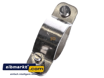 Ansicht oben links OBO Bettermann 942 35 Erdungsschelle CU 
