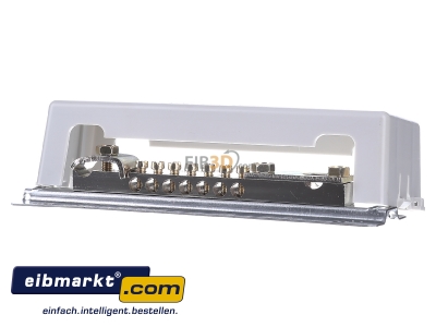 Front view OBO Bettermann 1809 M Equipotential bonding bar - 
