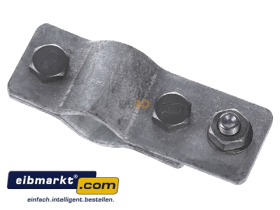 Top rear view OBO Bettermann 2710 25 Connection clamp for earth rods 25 mm
