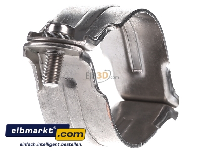 View on the left Kleinhuis 17/48 Earthing pipe clamp 48...54mm - 
