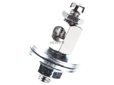 Top rear view Kleinhuis 17B Earth terminal clamp 2,5...16mm 
