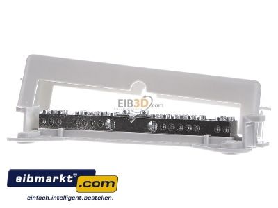 Front view Kleinhuis 2309 Equipotential bonding bar
