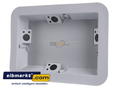 Front view Kaiser 9350-21 Recessed installation box for luminaire
