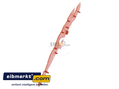 Ansicht oben rechts WAGO Kontakttechnik 2005-7692 Abschluss-/Zwischenplatte orange 