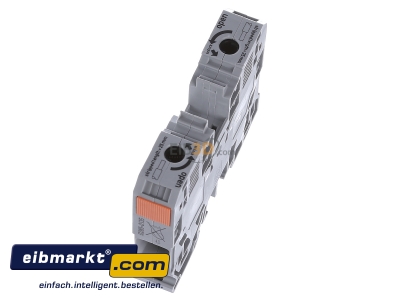 Ansicht oben links WAGO Kontakttechnik 285-135 Durchgangsklemme 6-35mmq grau 