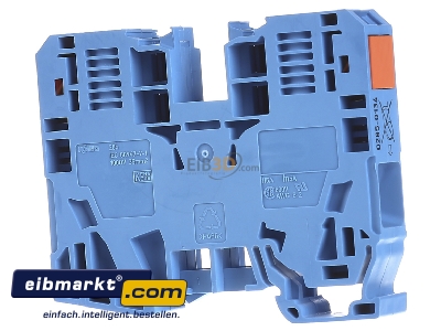 Back view WAGO Kontakttechnik 285-134 Feed-through terminal block 16mm 125A 
