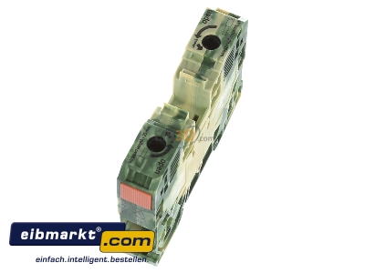 View top left WAGO Kontakttechnik 285-137 Ground terminal block 1-p 16mm 
