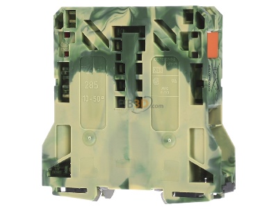 Back view WAGO 285-157 Ground terminal block 1-p 20mm 
