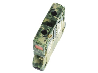 Ansicht oben links WAGO 285-157 Schutzleiterklemme 10-50qmm grn-gelb 